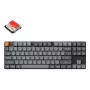 Mehāniskā tastatūra Keychron K1 Max 80% TKL Red Switch Hot-Swap Melna