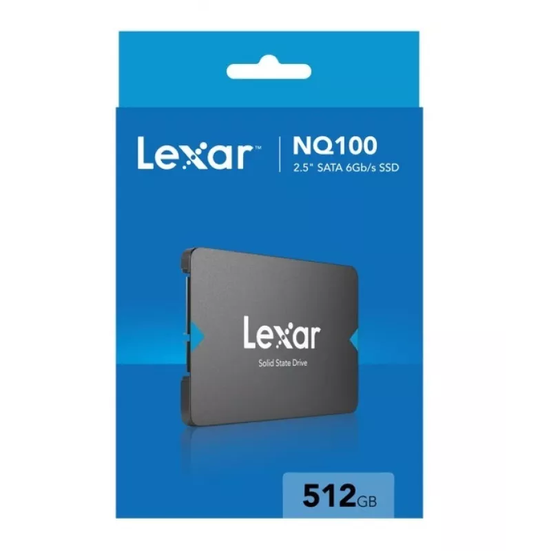 Lexar NQ100 2,5 inch SSD 512 GB SATA III, 550 MB/s lasīšana