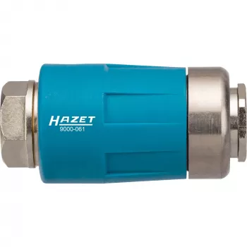 Drošības sakabe Hazet 9000-061 1/4 collas, 10 bar, ātrā atvienošanas pneimatiskā sakabe