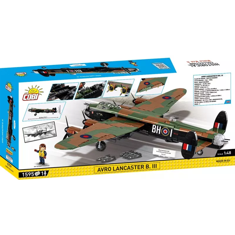 Bloku komplekts Avro Lancaster B.III 1595 bloki