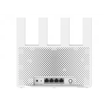 Pārnēsājams bezvadu maršrutētājs Xiaomi BE3600 — Divjoslu 2.4/5 GHz, Wi‑Fi 7 (802.11be), 2.5 Gigabit Ethernet, 4× LAN, 2x2 antennas, Balts