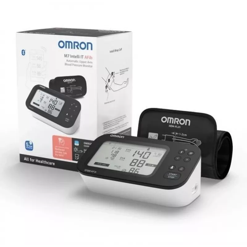 Omron M7 Intelli IT automātiskais augšdelma asinsspiediena mērītājs (2 lietotāji)