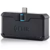 FLIR One Pro FP3IC termokamera iPhone ierīcēm ar USB-C, 160x120 px, MSX, VividIR, līdz 400 °C, melna