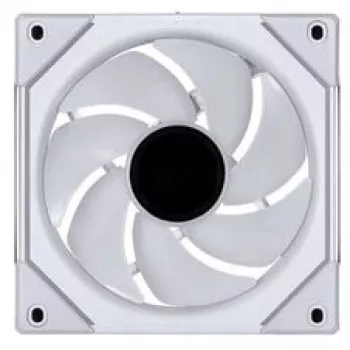 Lian Li UNI FAN SL-INF 120 ARGB PWM korpusa ventilatoru komplekts, 4 gab., balts