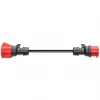Adapteris Gemini flex 22 kW CEE sarkans trīsfāžu 32A > CEE sarkans 16A melns 30cm