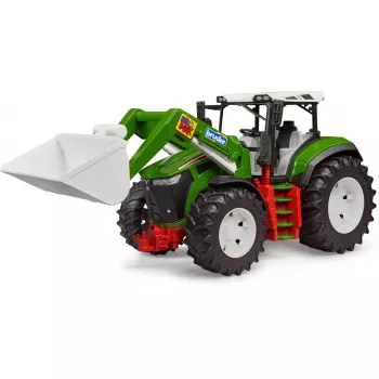 BRUDER Traktors ar priekšējo iekrāvēju modelis BR-03451 – izturīgs rotaļlietu traktors ar kustīgu iekrāvēju