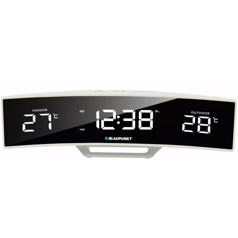 BLAUPUNKT CR12WH FM modinātājs ar temperatūras sensoru