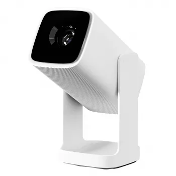 Pārnēsājams projektors WANBO Cube 1 Alpine White — 720p, 350 ANSI lūmeni, Android TV 11