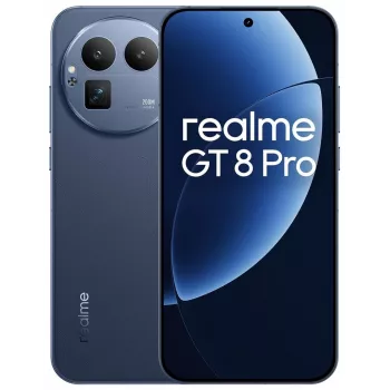 Viedtālrunis REALME realme GT 8 Pro 5G, 6,79 collu AMOLED 144Hz, Snapdragon 8 Elite, 16GB RAM, 512GB, 7000mAh, Zils