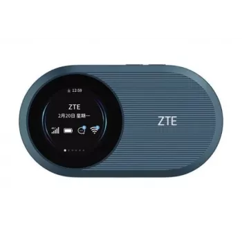Maršrutētājs ZTE U10s Pro 4G mobilais WiFi 6 tīklājs — 4G LTE, vienas joslas 2.4 GHz, LCD 1.38 collas, 3000 mAh akumulators, USB-C, līdz 32 ierīcēm