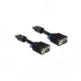 VGA kabelis DeLOCK 3m, VGA (D-Sub) melns, 82558