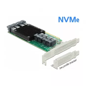 DeLOCK 90504 iekšējais Mini-SAS adapteris ar 8 SFF-8643 portiem