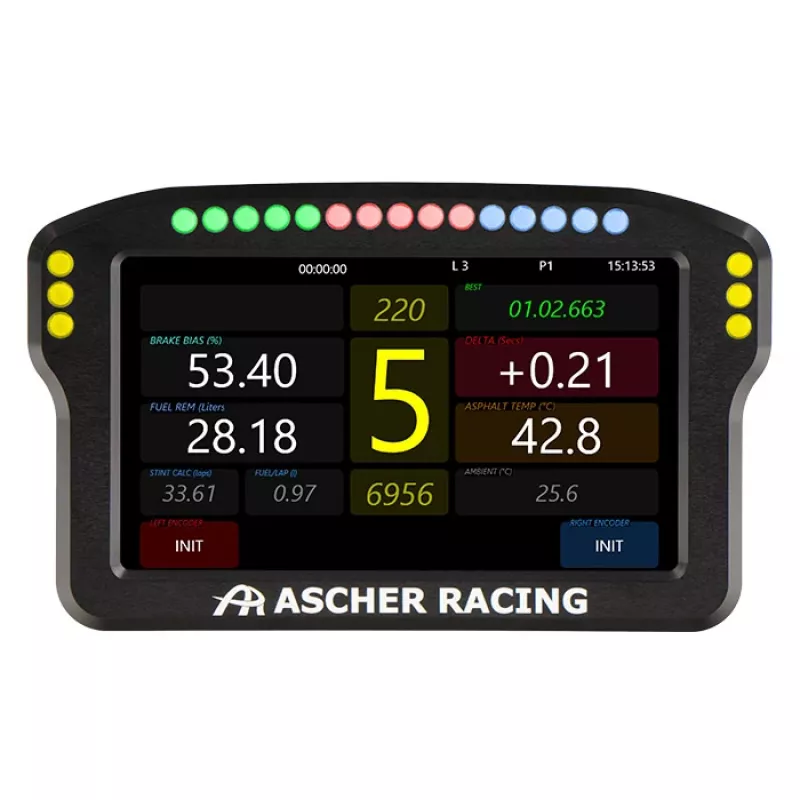 Ascher Racing 5 collu paneļa informācijas displejs modelis 76080029