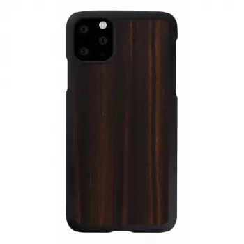 Viedtālruņa maciņš man and wood iPhone 11 Pro Max, melnkoks