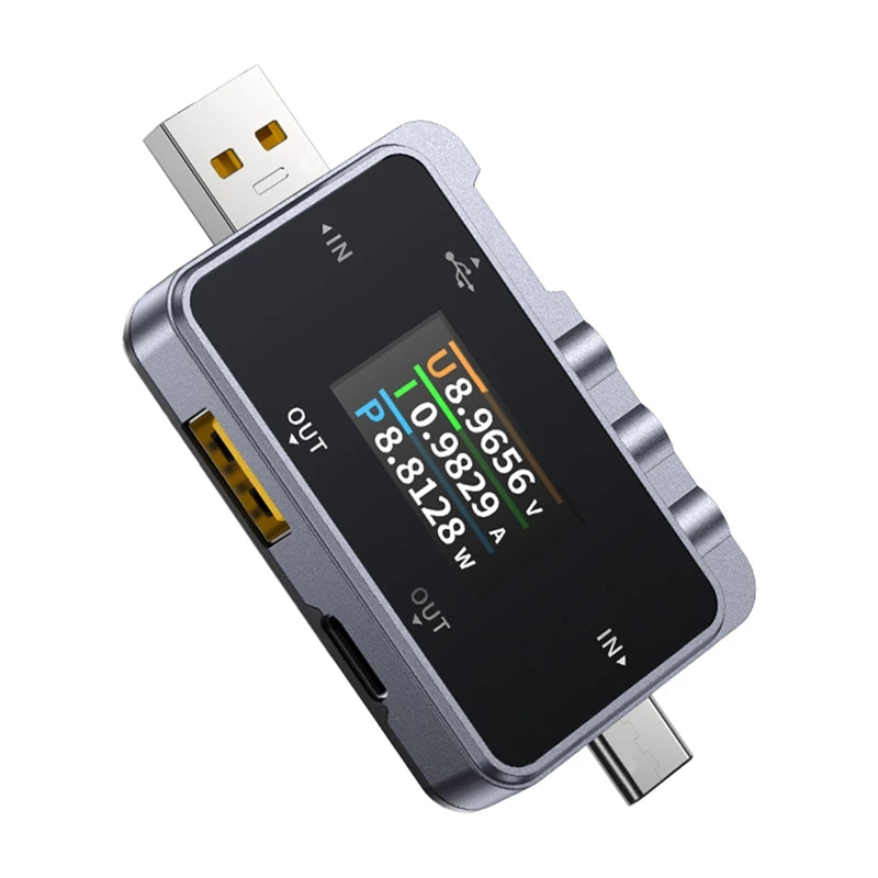 Testeris USB 2in1 FNIRSI FNAC-28 USB-C USB-A
