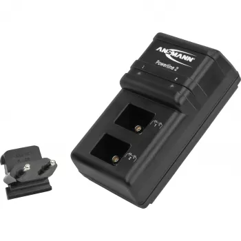 ANSMANN POWERline 2 - Akumulatoru lādētājs - 2x9V (5107043)