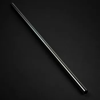 Bitspower None Chamfer Brass 14mm AD caurule, 500mm, Melns spīdums