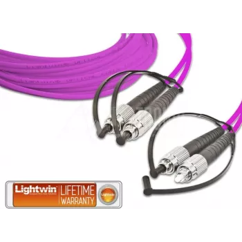 Lightwin Duplekss LWL Patch Kabelis, MM OM4, FC - FC (LDP-50 FC-FC 3.0 OM4)