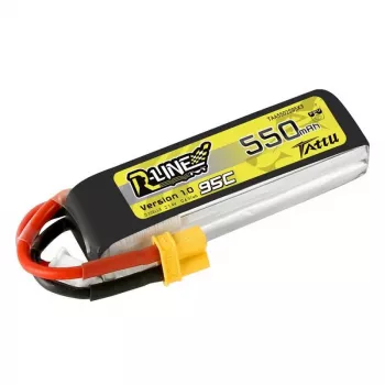 Tattu R-Line 550mAh 7.4V 95C 2S1P XT30 akumulators