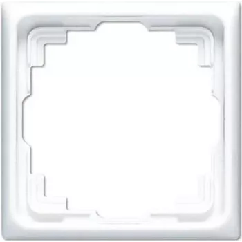 JUNG CD 581 K WW - Balts - Termoplasts - Spīdīgs - 80 mm x 80 mm