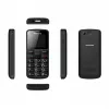 Mobilais telefons senioriem Panasonic KX-TU110 melns