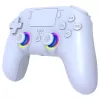 Subsonic PS5 bezvadu LED spēļu kontrolieris balts D-pad Home Options Share