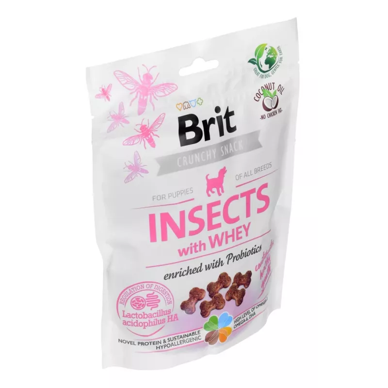 Brit Care Dog Insects & Whey gardums suņiem, 200 g