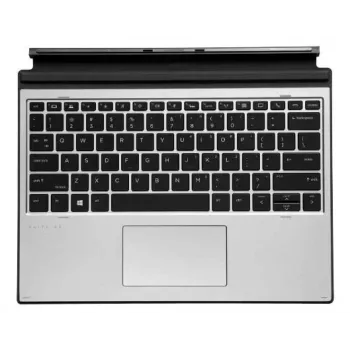 HP L67436-A41 klaviatūra planšetdatoram Elite x2 G4, Beļģu, Pogo Pin, Sudraba