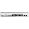 D-Link DGS-1210-08P/E L2 viedais slēdzis, 8 porti Gigabit Ethernet ar PoE, melns