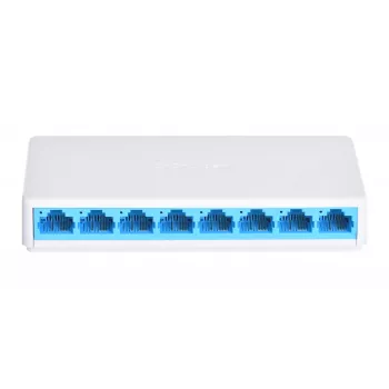 Slēdzis Mercusys MS108 8 porti RJ-45 10/100Mbps Nenopārvaldīts
