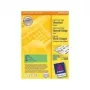 Pašlīmējošā printera etiķete AVERY 3454 Zaļa 105 x 37 mm