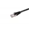 LAN vads Extralink Cat5e FTP 5 m, vara vītā pāra, RJ-45–RJ-45, melns