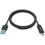 Vision Professional USB kabelis - USB A (tēviņš) uz USB-C (tēviņš) - USB 3.1 - 2 m - Melns