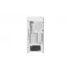 PC korpuss DeepCool CG580 4F V2 Midi Tower Balts — ATX, rūdīts stikls, 3x120mm sānu ventilatori, 360mm sānu radiatora atbalsts