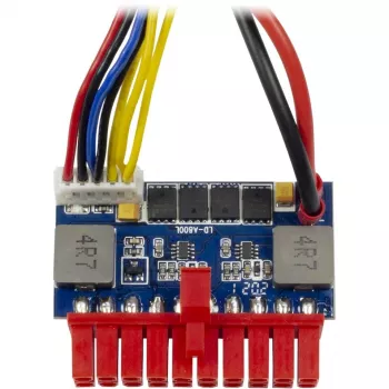 Inter-Tech 88882193 - ATX (20-pin) uz SATA 15-pin + Molex (4-pin) - taisns - taisns - Daudzkrāsains - 35 mm