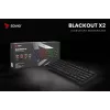 Mehāniskā spēļu tastatūra SAVIO BLACKOUT X2 BRŪNA 61 taustiņš 60% USB QWERTY RGB Outemu Brown