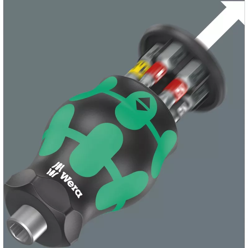 Skrūvgriezis Wera Kraftform compact Stubby Magazin 2