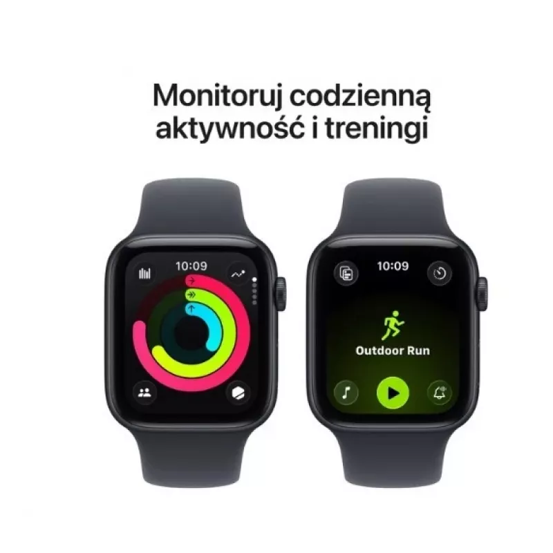 Apple Watch SE 3 GPS+Cellular 44mm Midnight Aluminium Korpusā ar Midnight Sport Siksniņu M/L