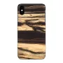 Telefona maciņš man and wood iPhone XS Max — balts ebona melns