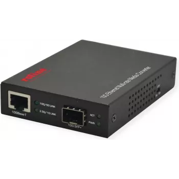 ROLINE Pārveidotājs 1/2.5/5/10 Gigabit Ethernet RJ45 uz SFP vai SFP+ (21.13.1133)