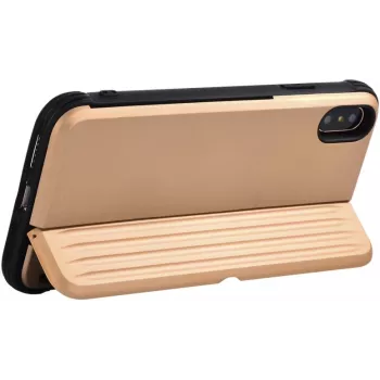 Aizsargmaciņš Devia H-Card Series iPhone XS/X 5.8 collu, zelts