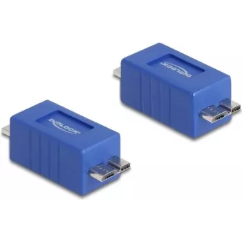 DeLOCK dzimuma pārveidotājs Micro-B 67216 Zils