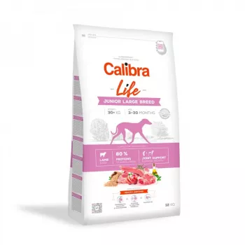 Sausā suņu barība Calibra Life Junior Large Breed Jērs 12 kg
