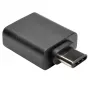 Eaton Tripp Lite Series USB 3.1 Gen 1.5 Adapter USB-C uz USB Type A M/F 5 Gbps planšetdatoram viedtālrunim - USB adapteris - USB Type A (W) uz 24 kontaktu USB-C (M) - USB 3.1 - Melns (U428-000-F)