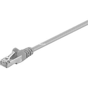 Wentronic Goobay CAT 5e Patch Kabelis, F/UTP, Pelēks, 15 m - CCA Vara-Alumīnija Maisījums (50197)