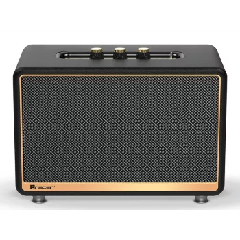Pārnēsājams stereo skaļrunis TRACER M45 Melns — Bluetooth 5.0, 45 W RMS, FM radio, iebūvēts mikrofons, akumulators