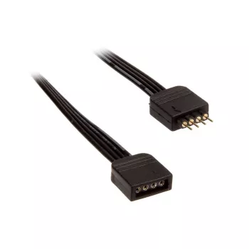 Akasa AK-CBLD01-50BK pagarinātāja kabelis RGB LED lentei, 500 mm, melns