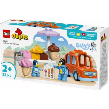 LEGO BLUEY 10458 Saldējuma piedzīvojums ar Bluey