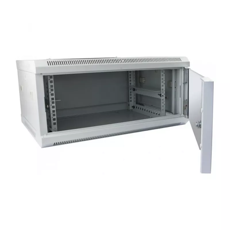 Sienas skapis ALLNET ALL-SMC6409GRAU — 9U, 50 kg, slēdzene, pelēks