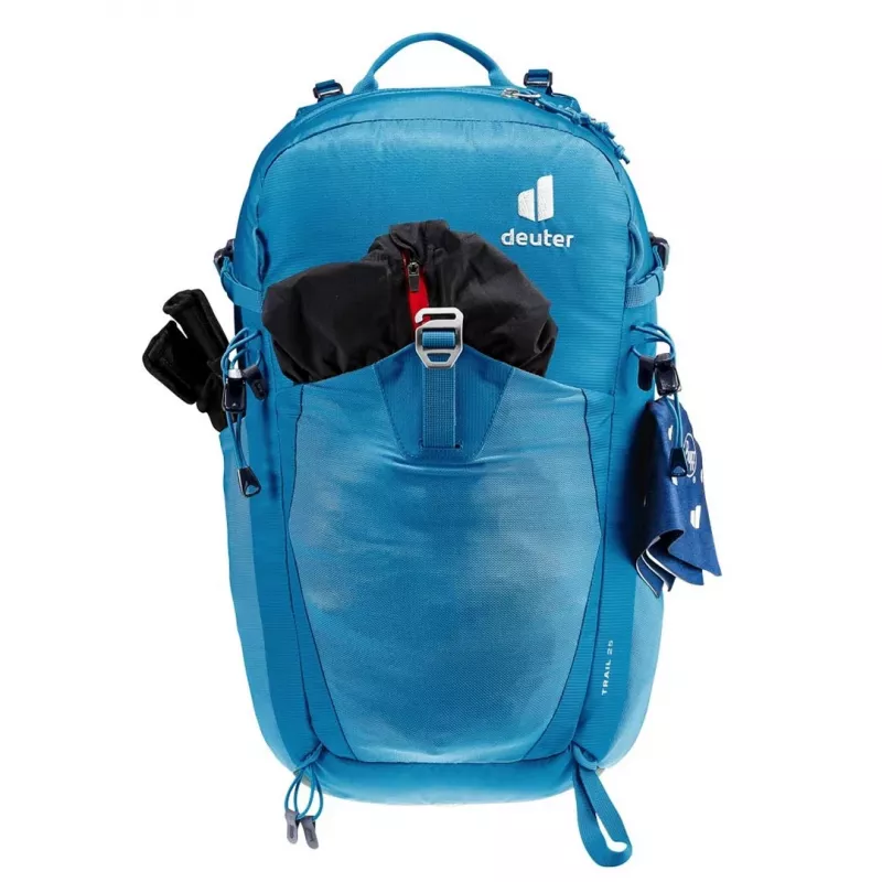 Mugursoma DEUTER Trail 25 pārgājienu dienas mugursoma, 25 L, poliesters, lietus pārvalks, gūžas josta